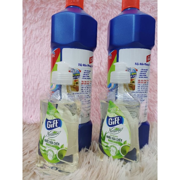 TẨY BỒN CẦU GIFT TẶNG RỬA CHÉN