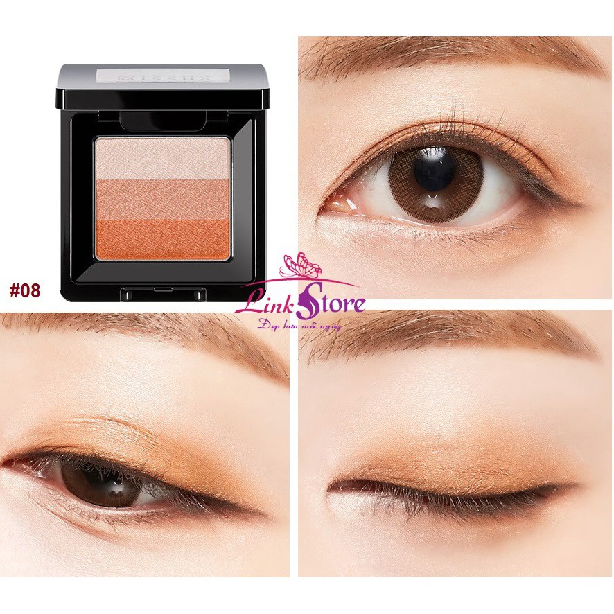 Phấn mắt 3 màu Missha The Style Triple Perfect Shadow