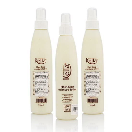 [CHÍNH HÃNG] Sữa xịt dưỡng tóc Kella Hair Deep Moisture Lotion 250ml