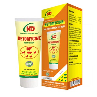 Kem Bôi Trị Nấm Cho Chó Mèo Diptivet/Ketomycien Việt Nam
