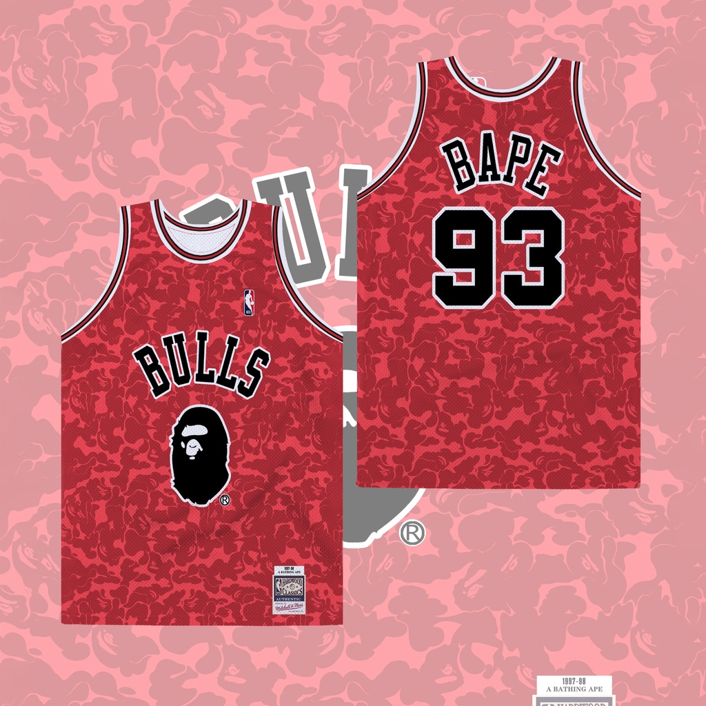 Bape X MITCHELL &amp;NESS LAKERS JERSEY
