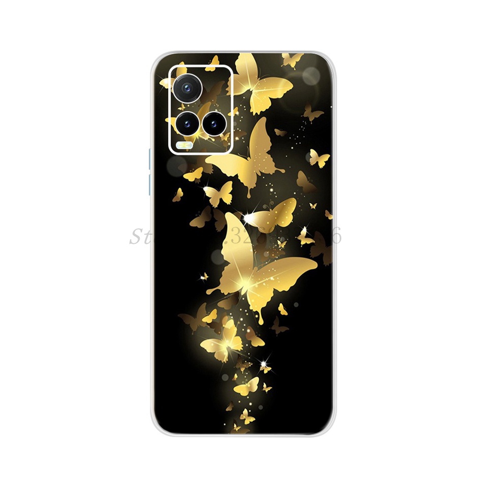 Ốp điện thoại silicon mềm họa tiết vân đá cho Vivo Y21 2021 Y33S Y21S Y 21 Vivoy21 Vivoy33S