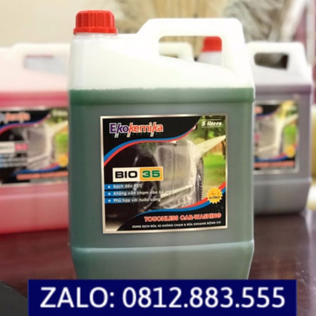 Nước rửa xe và khoang máy không chạm Bio 35 (5 lít)