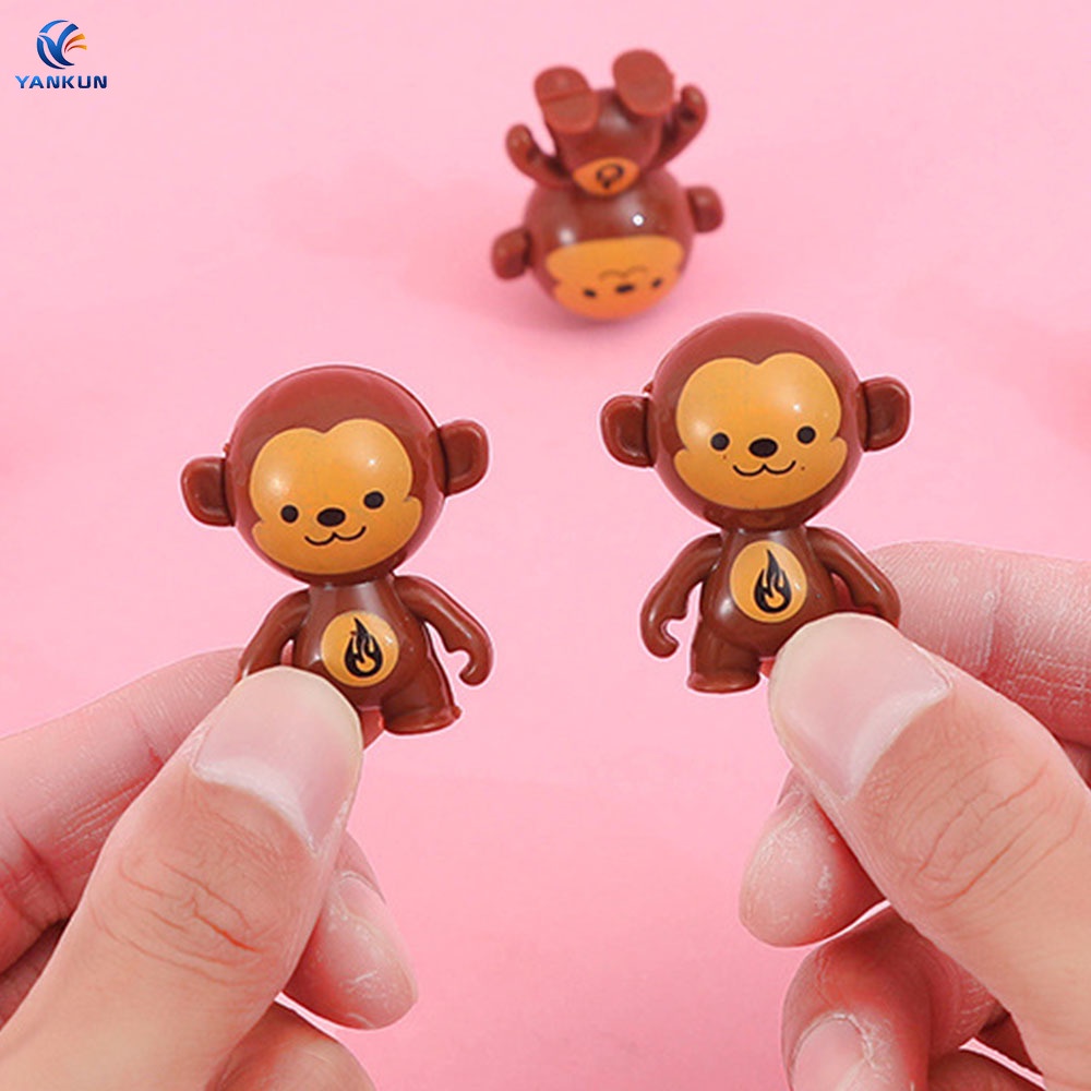 Hàng Có Sẵn Đồ Chơi Lật Đật Xoay Hình Chú Khỉ Nhỏ Dễ Thương