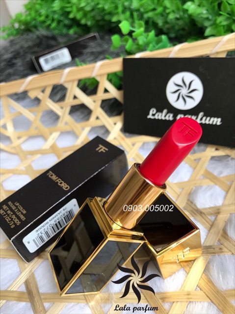 Son Tom Ford -75 Jasmin Rouge ( đỏ thuần) . Hàng chính hãng 💯💯. Thanh lý cận date 700k