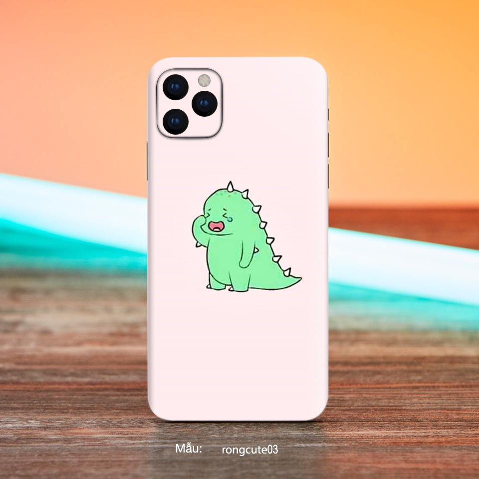 Miếng Dán iphone full viền chống xước camera Rồng Cute 6s/6splus/7/7plus/8/8plus/x/xr/xs/11/12/13/pro/max/promax/máykhác