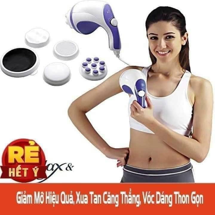 Máy Đánh Mỡ Bụng Cầm Tay Máy Mát Xa Cơ Thể Relax Ton