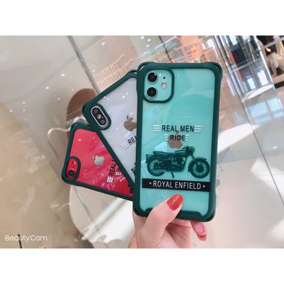 Ốp Lưng iPhone chống sốc viền xanh đậm Royal Men Full case 6/6s đến 11promax - CocoShop