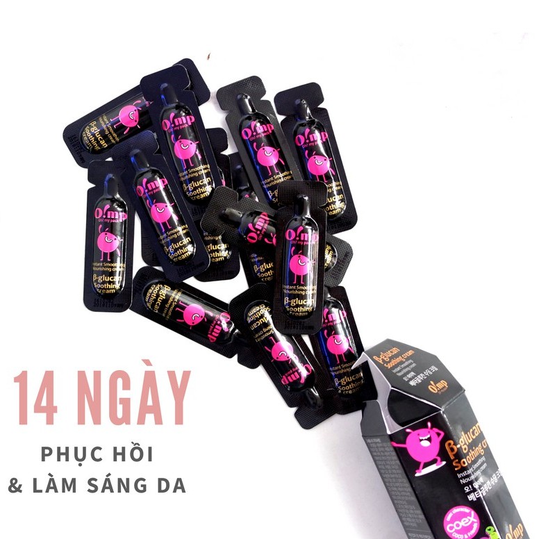 1g Kem Dưỡng Ẩm Cấp Bách O!MP B-GLUCAN SOOTHING CREAM