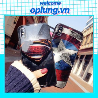 [ FREESHIP ] Ốp Lưng iphone Kính Cường Lực Avenger DC Comics dành cho iphon 6 6s 7 8 plus x xs max 11 pro - k139