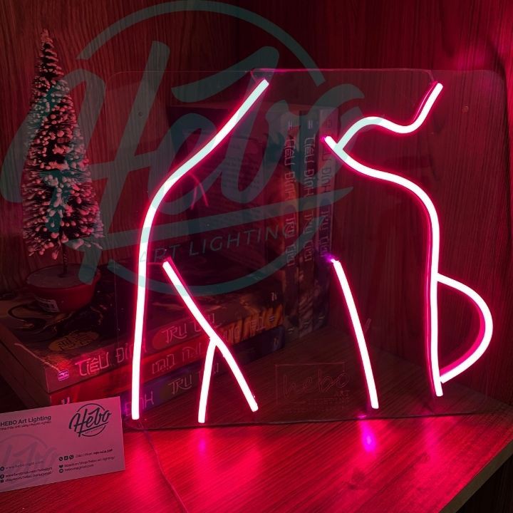 Đèn Trang Trí LED Neon Sign nhiều mẫu, Decor Phòng Ngủ