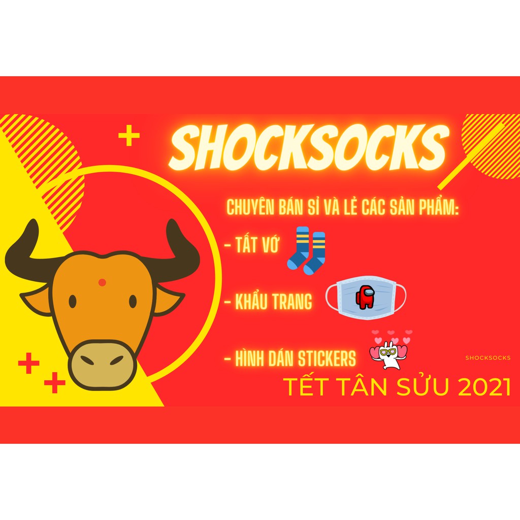 1 ĐÔI TẤT VỚ CAO CỔ 2 SỌC CÚN HOÀNG GIA