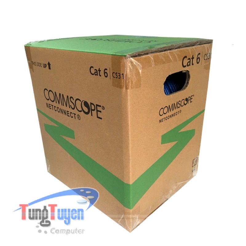 Cáp Mạng AMP- Commscope Cat 6E