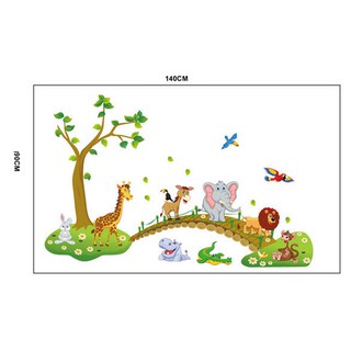 Decal Thú qua cầu EB182