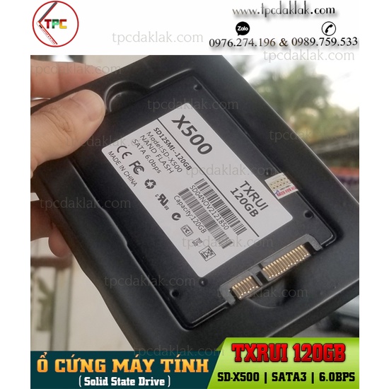 Ổ cứng SSD 2.5-Inch 120GB TXRUI SD-X500 | Ổ cứng máy tính 2.5" SSD 120GB X500 TXRUI Sata3 | BigBuy360 - bigbuy360.vn
