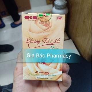 Viên uống HOÀNG TỐ NỮ lọ 60 viên giúp bổ trung ích khí.