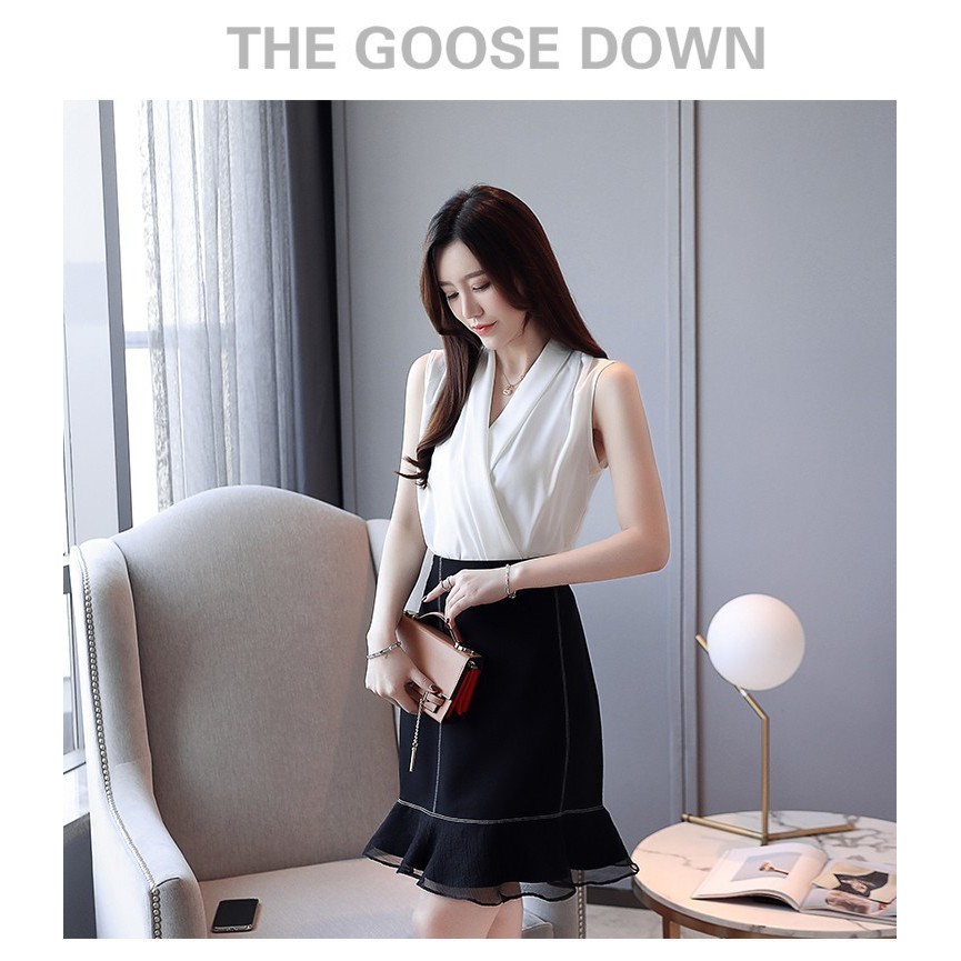 ❣️FREESHIP❣️ÁO BÓ EO V XẾP TÀ  - Hàng thiết kế chuẩn