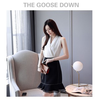 ❣️FREESHIP❣️ ÁO BÓ EO V XẾP TÀ