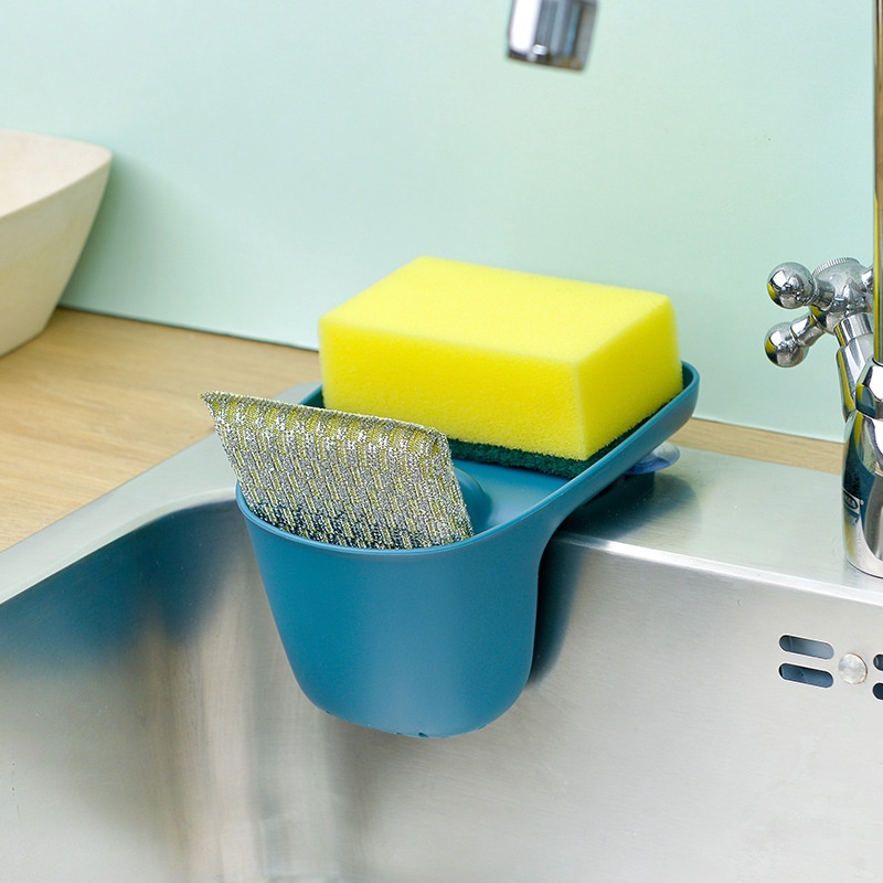 Giá Đỡ Để Xà Phòng/Mút Rửa Chén Đa Năng Có Lỗ Thoát Nước