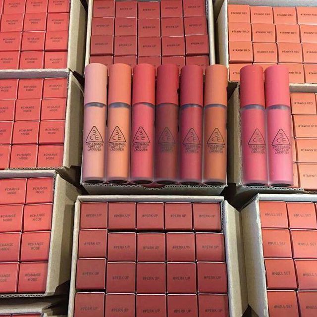 [Sẵn hàng] Son 3CE Soft Lip Lacque
