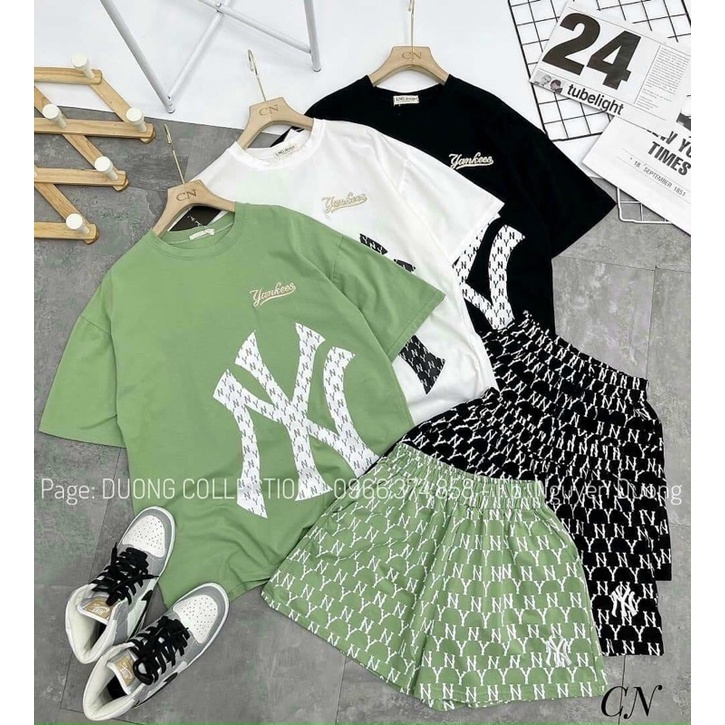 Đồ Bộ Mặc Nhà Thêu NY Hàng Quảng Châu Siêu Hót