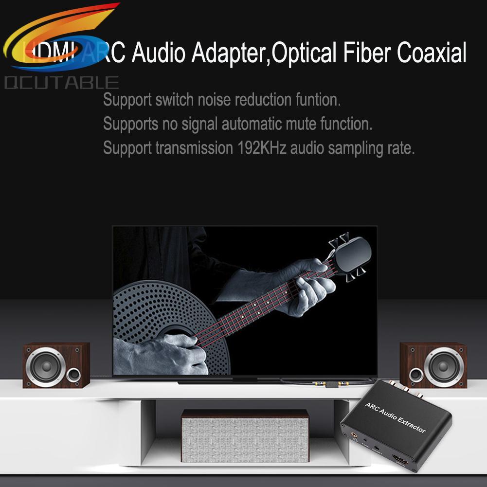 Bộ chuyển đôi âm thanh ARC đồng trục RCA TV tương thích HDMI