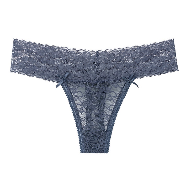 AOFEIQIKE Set 3 Quần Lót Ren Hoa Thoáng Khí Thiết Kế Quyến Rũ Size S-XL