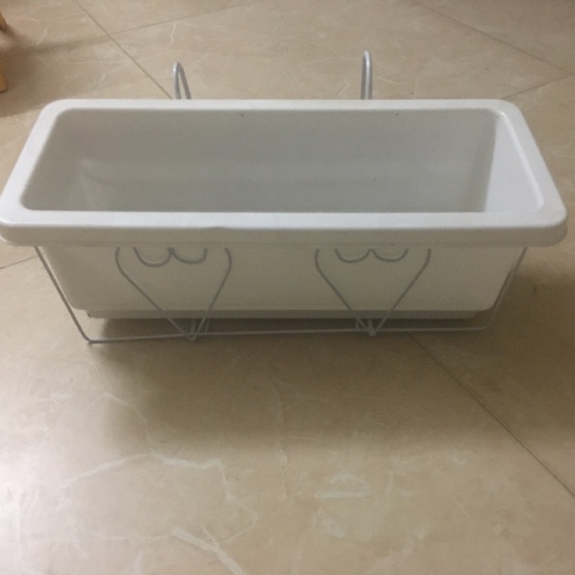 Combo chậu 48cm + móc sắt