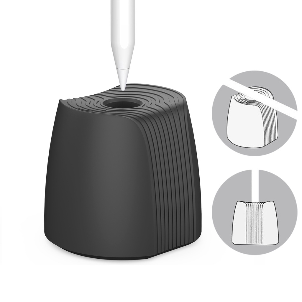 Giá Đỡ Silicone Cho Bút Cảm Ứng Pencil 1st Thế Hệ Thứ 2 Không Cần Cầm Tay