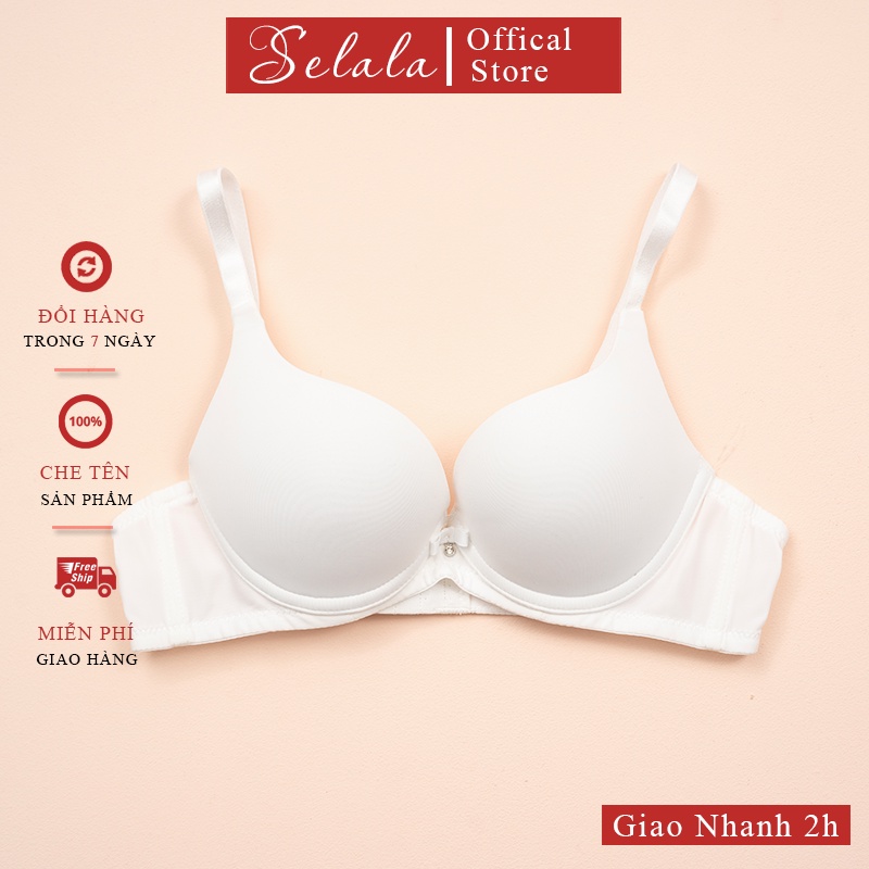 Áo Lót Su Selala Chéo Có Gọng Siêu Nâng Đẩy Mát Lạnh AG04