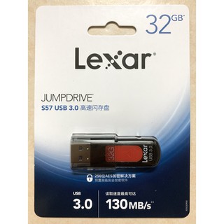 USB 3.0 Lexar JumpDrive S57 32Gb / 64Gb (Đỏ) - Chính hãng Mai Hoàng - Bảo hành 12 tháng