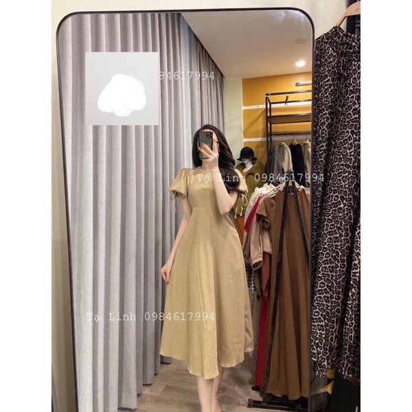 VÁY CỔ YẾM SIÊU XINH