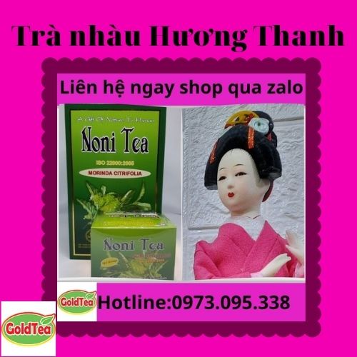 Trà nhàu Hương Thanh 2g*20 túi*6 hộp.- NONI TEA