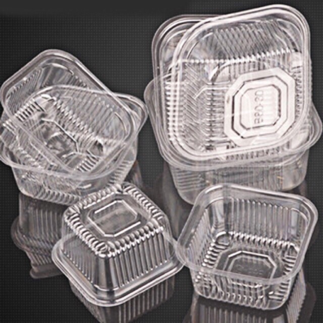 Set 100 khay nhựa đựng bánh trung thu size 6-10