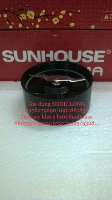 (CHÍNH HÃNG)Phụ kiện máy xay Sunhouse - Bộ cối xay khô máy Sunhouse SH D5322 SHD5328 SHD5323 SHD5325 SHD5329