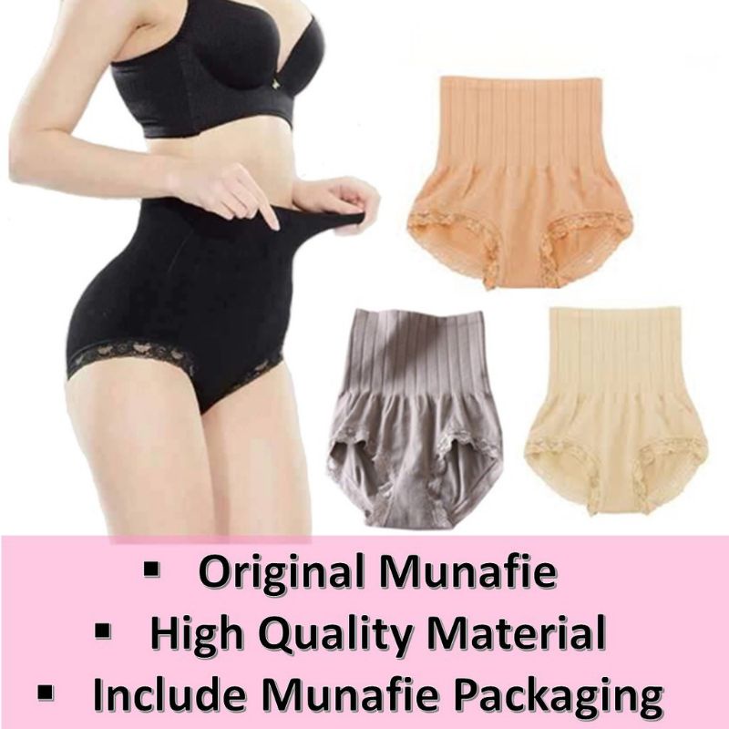 Quần Lót Gen Bụng Viền Ren Munafie Nhật