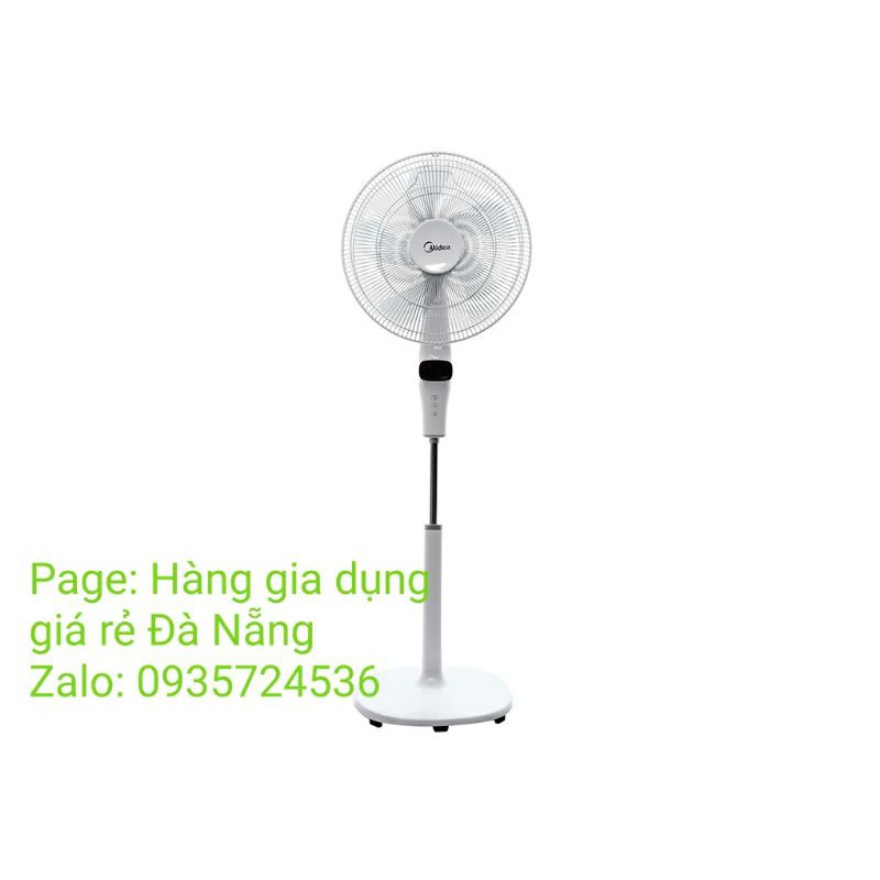 Quạt midea fs40-15dr có remote - new 100%
