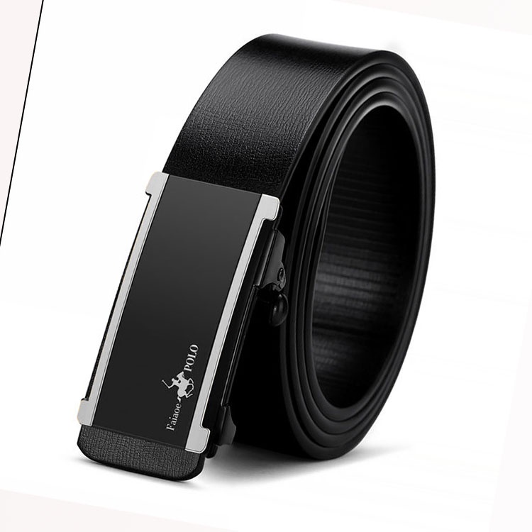 Thắt lưng nam cao cấp Cieviavn Kiesan, dây nịt nam da thật rộng 33mm khóa tự động mạ ti tan