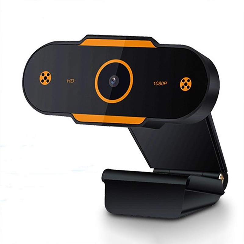 Webcam Hd Usb 2.0 Tự Động Xoay Tích Hợp Micro Cho Máy Tính Để Bàn