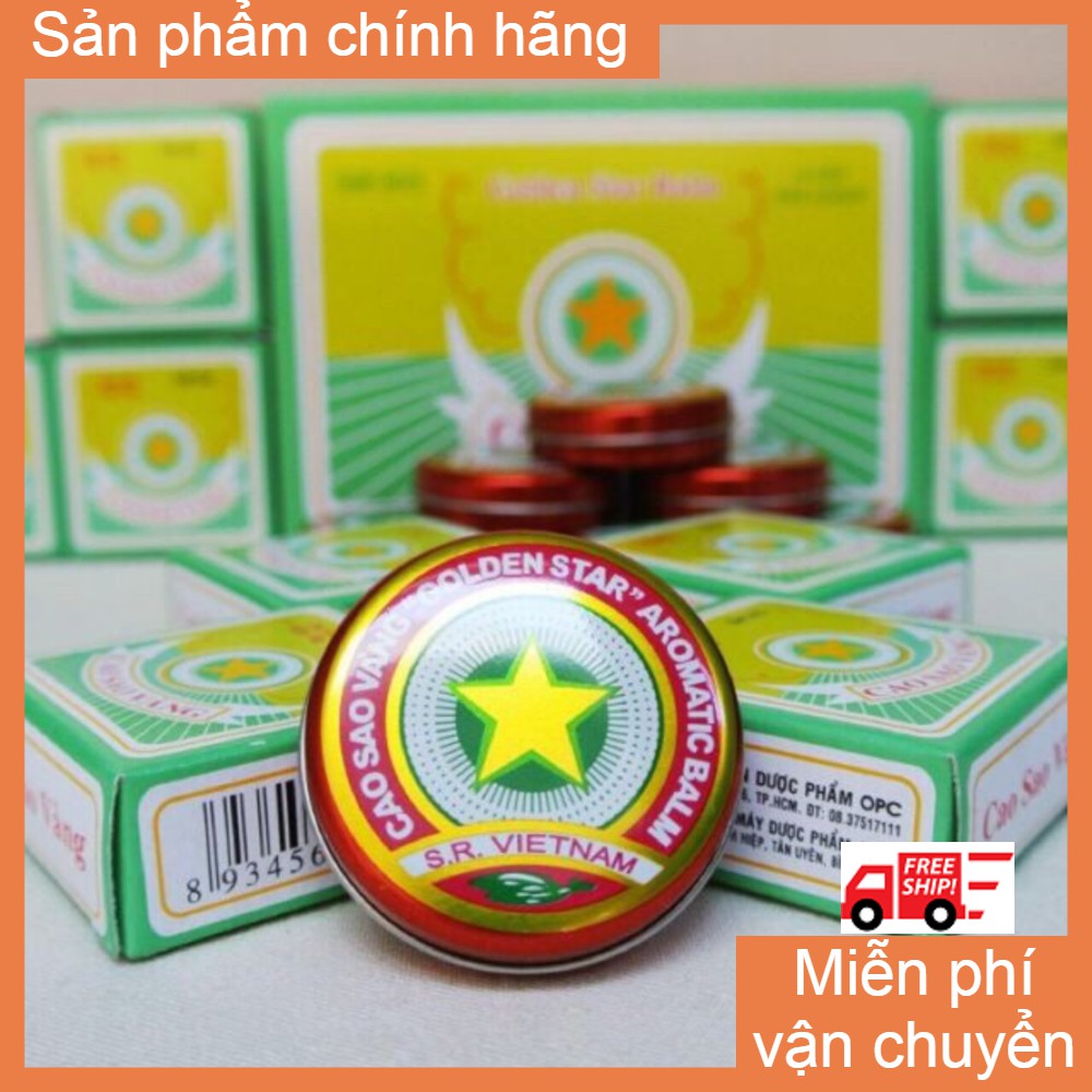 Cao Sao Vàng Chính Hãng - Giảm nhanh cảm cúm, nhức đầu, sổ mũi, đau bụng