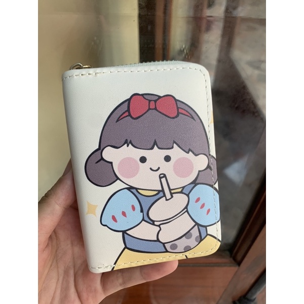 Ví Mini CuTe Dễ Thương Nhiều Mẫu 10 Ngăn Kéo Khoá