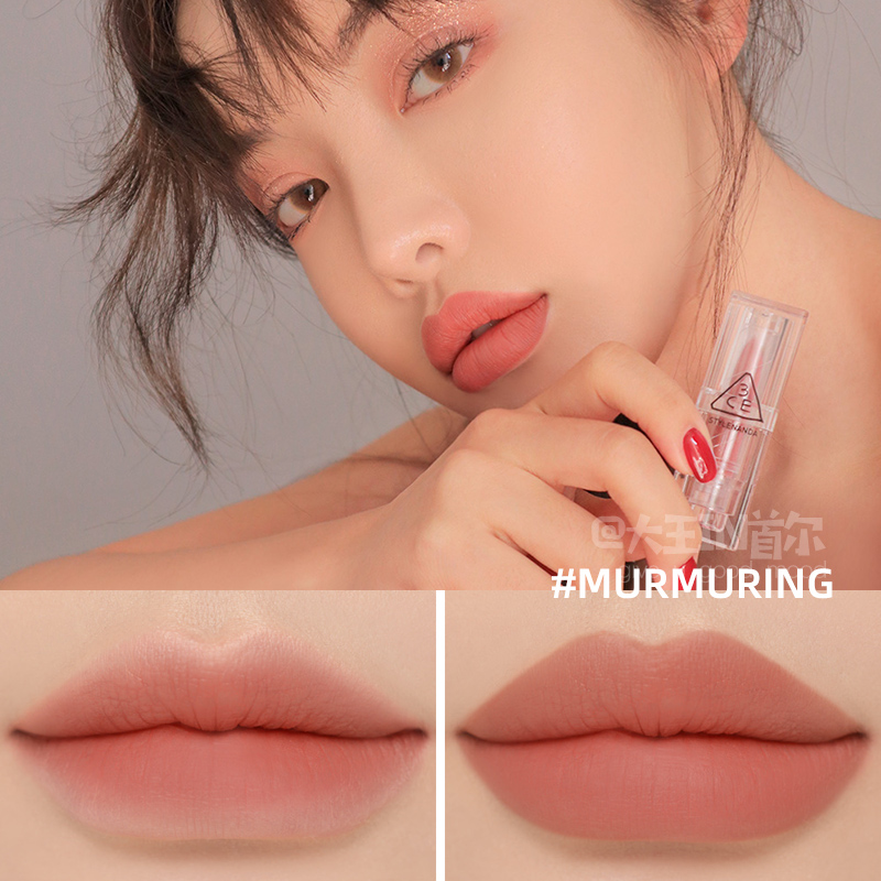 Yolo ❤ Son lì 3CE thiết kế vỏ trong suốt thời trang 2020 phong cách Hàn Quốc 3.5g | BigBuy360 - bigbuy360.vn