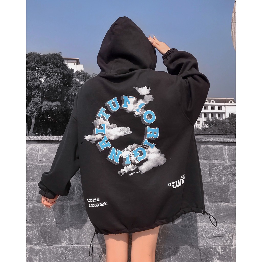 Áo khoác hoodie form rộng TUNI ORIGINAL (ẢNH THẬT)