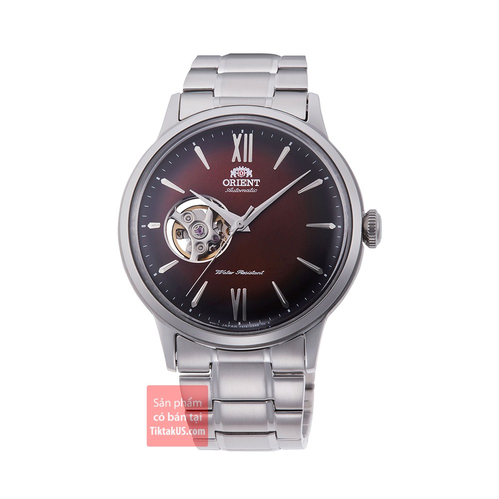 Đồng hồ đeo tay nam dây kim loại Orient Automatic Bambino Helios RA-AG0027Y10B