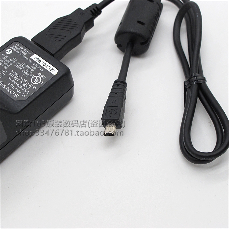 Original SONY Sony DSC-W800 W810 W830 digital camera USB data cable charger