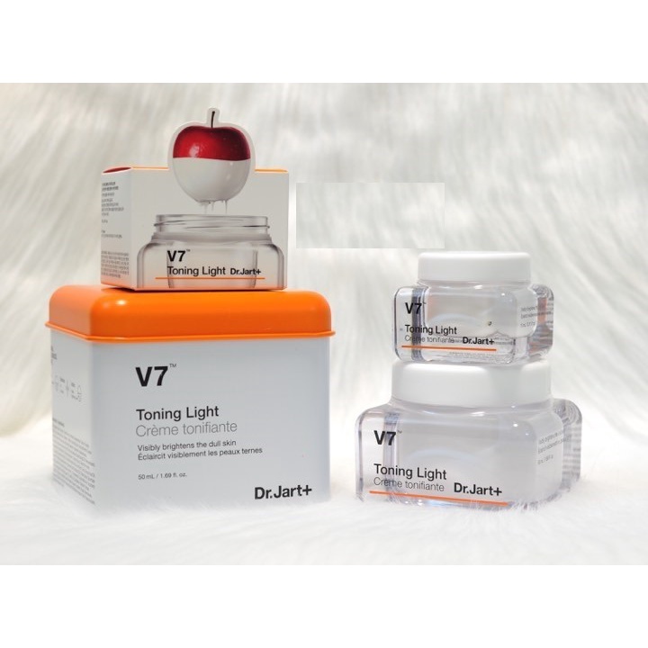 Kem v7 dưỡng trắng da Dr.Jart+ V7 Toning Light mini &amp; full size 50ml chính hãng Hàn Quốc