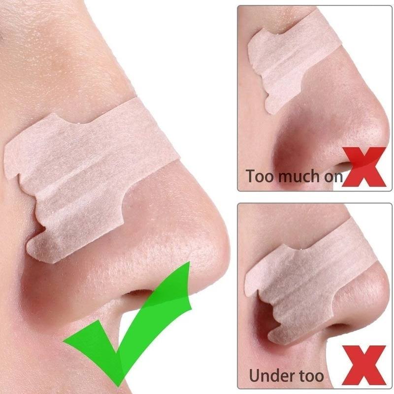 Bộ 10 Miếng Dán Mũi Thoáng Khí Mềm Mại Chống Ngáy Dùng Một Lần Chăm Sóc Sức Khỏe