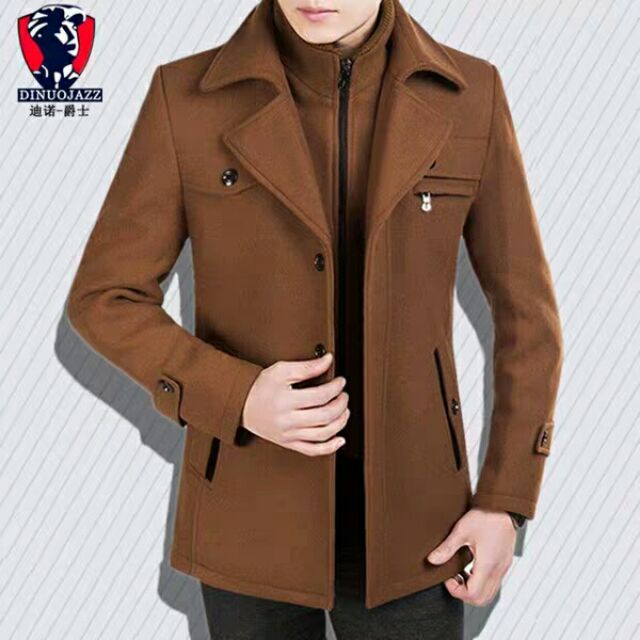 Áo khoác dạ Nam Cao cấp New tuổi trung niên