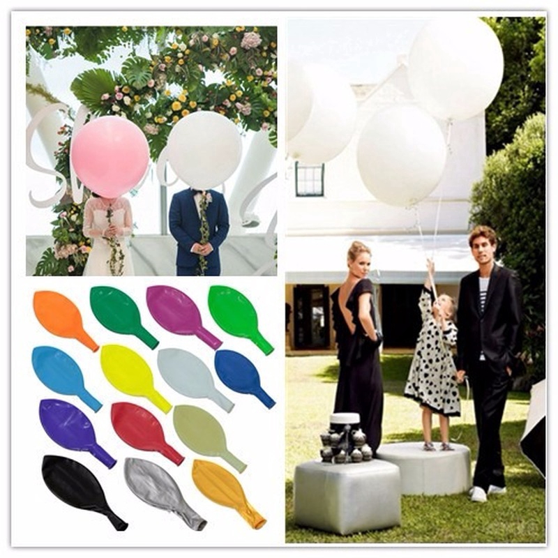 Bong Bóng Cao Su Dày 36 Inch Dùng Trang Trí Tiệc Cưới, Sinh Nhật