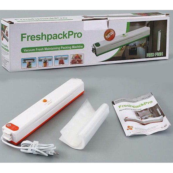 [Hàng Nội Địa] Máy hút chân không Fresh Pack Pro, máy hút chân không kiêm hàn miệng túi thực phẩm cao cấp.